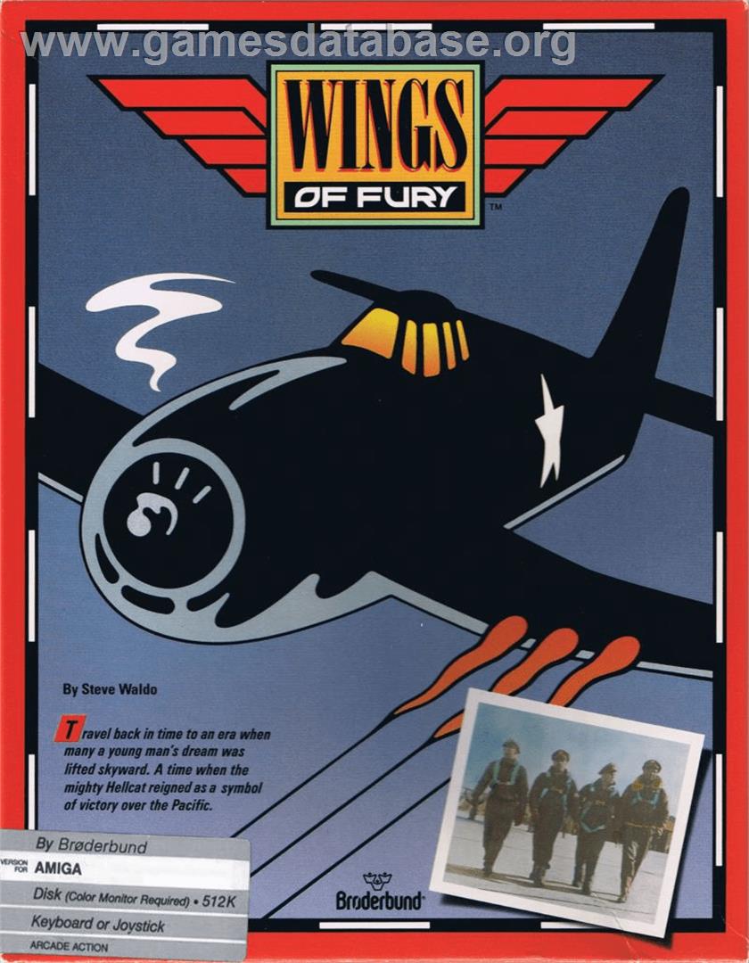 Wings Of Fury - Commodore Amiga - Artwork - Box