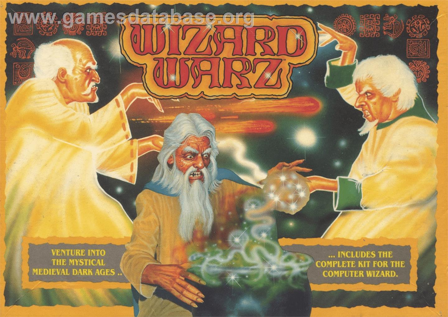 Wizard Warz - Commodore Amiga - Artwork - Box