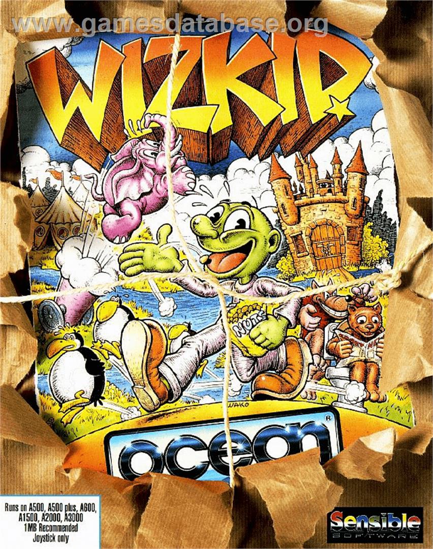 Wizkid - Commodore Amiga - Artwork - Box