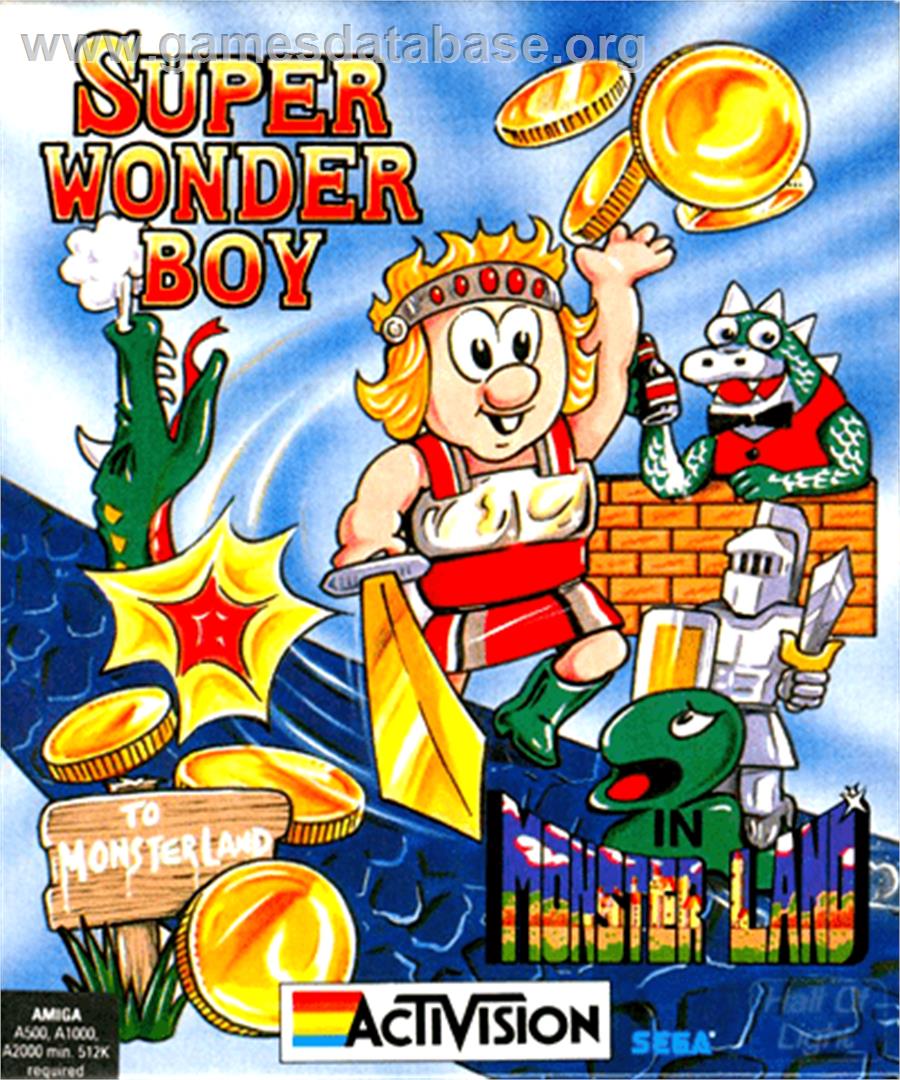Wonder Boy in Monster Land - Commodore Amiga - Artwork - Box