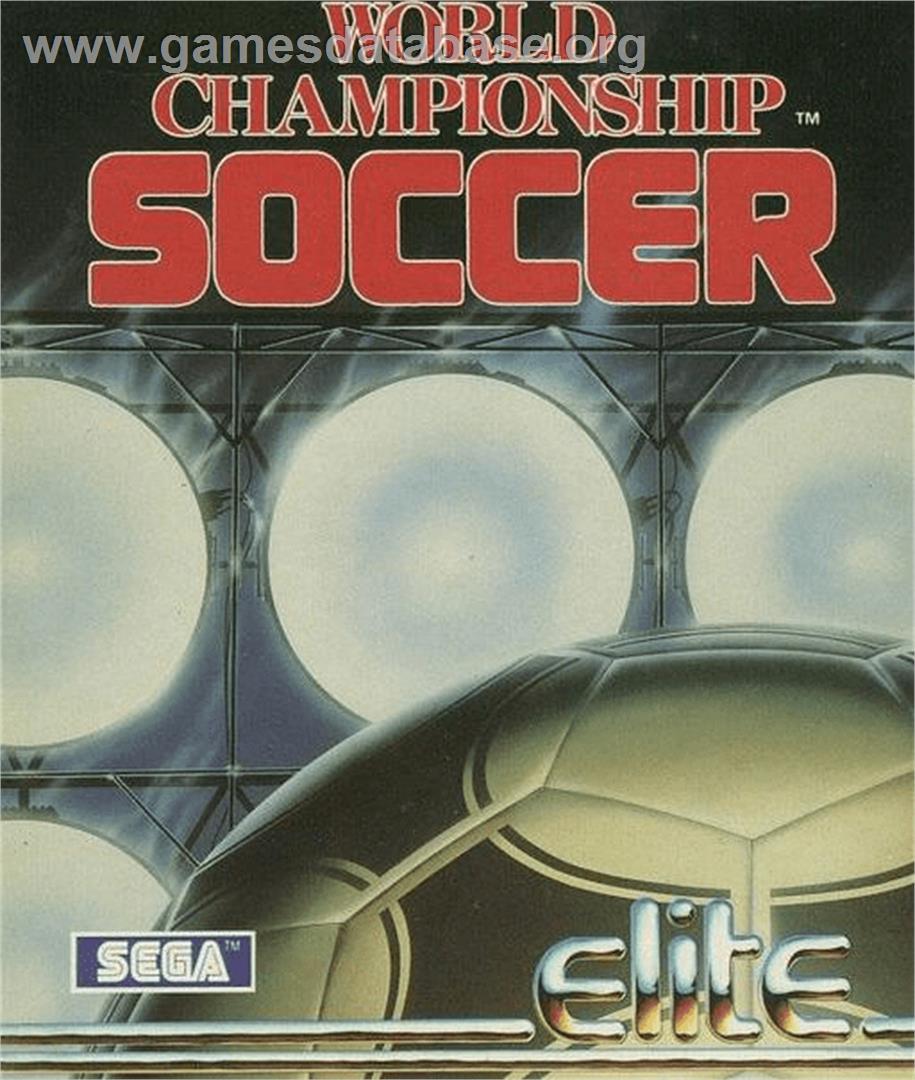 World Championship Soccer - Commodore Amiga - Artwork - Box