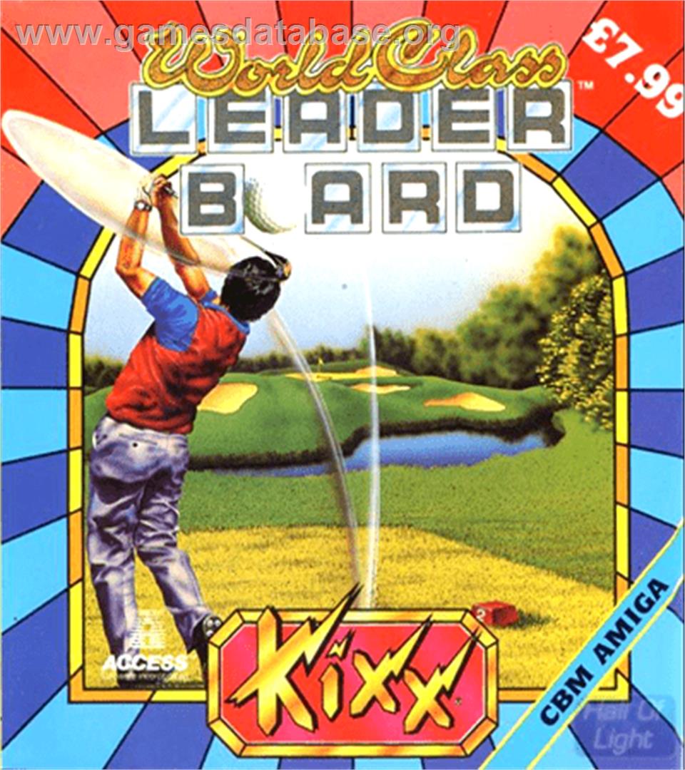 World Class Leaderboard - Commodore Amiga - Artwork - Box