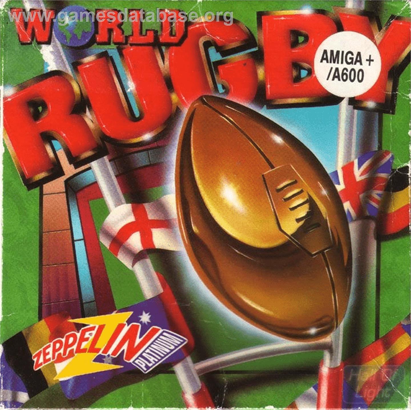 World Rugby - Commodore Amiga - Artwork - Box