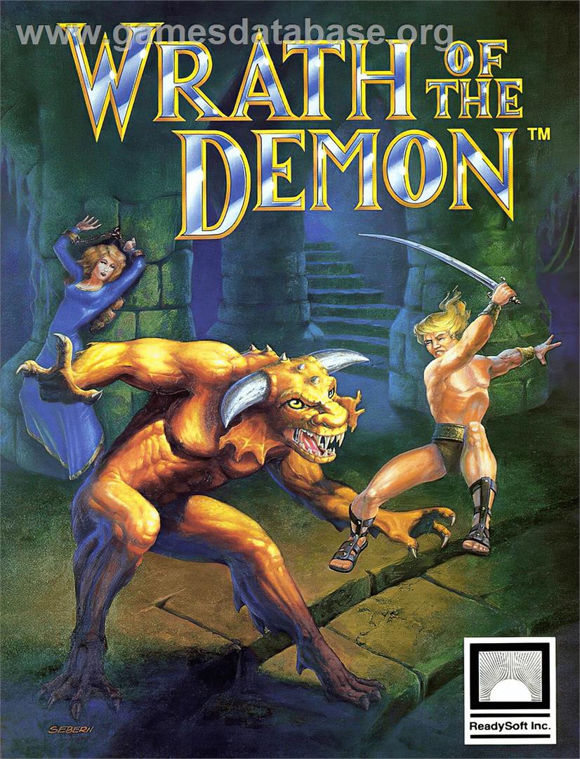 Wrath Of The Demon - Commodore Amiga - Artwork - Box