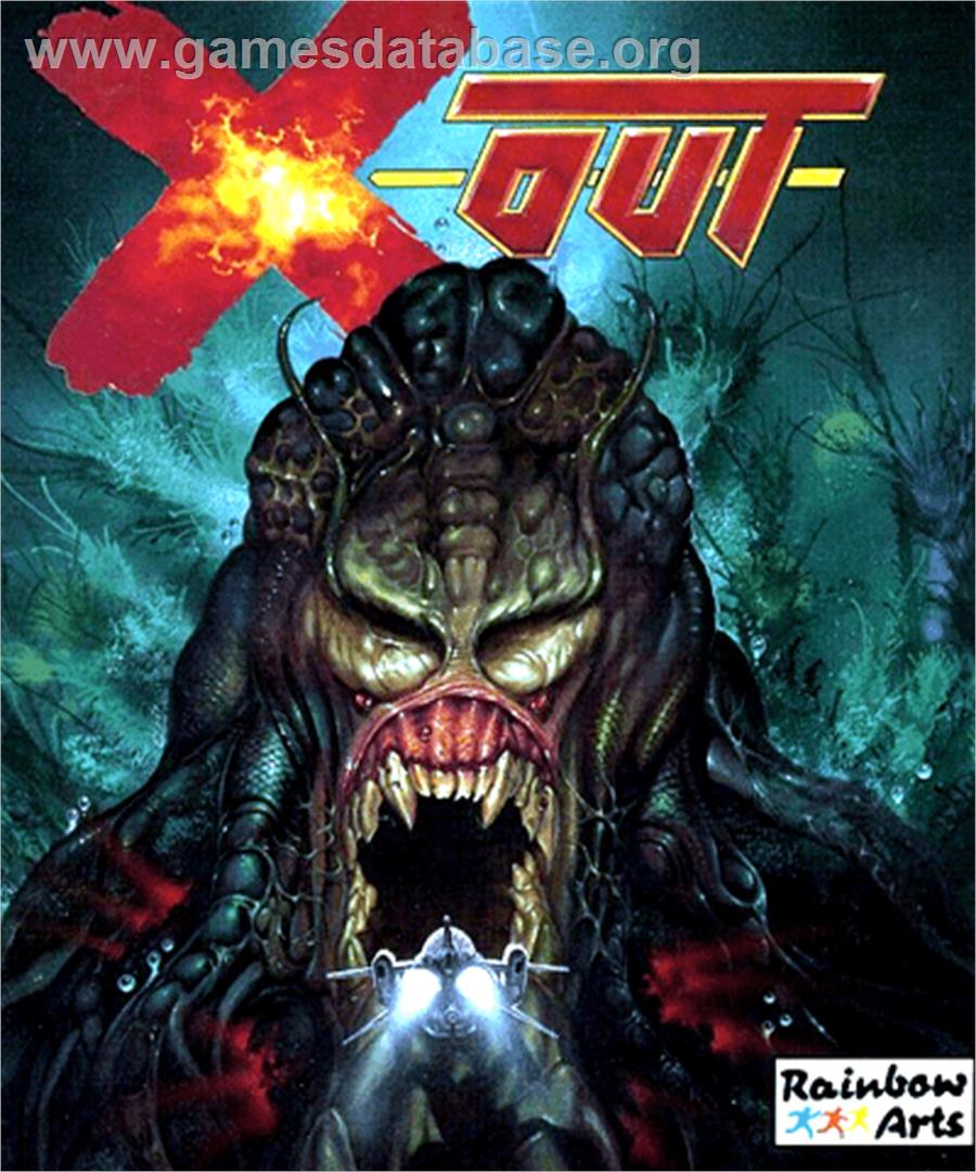 X-Out - Commodore Amiga - Artwork - Box