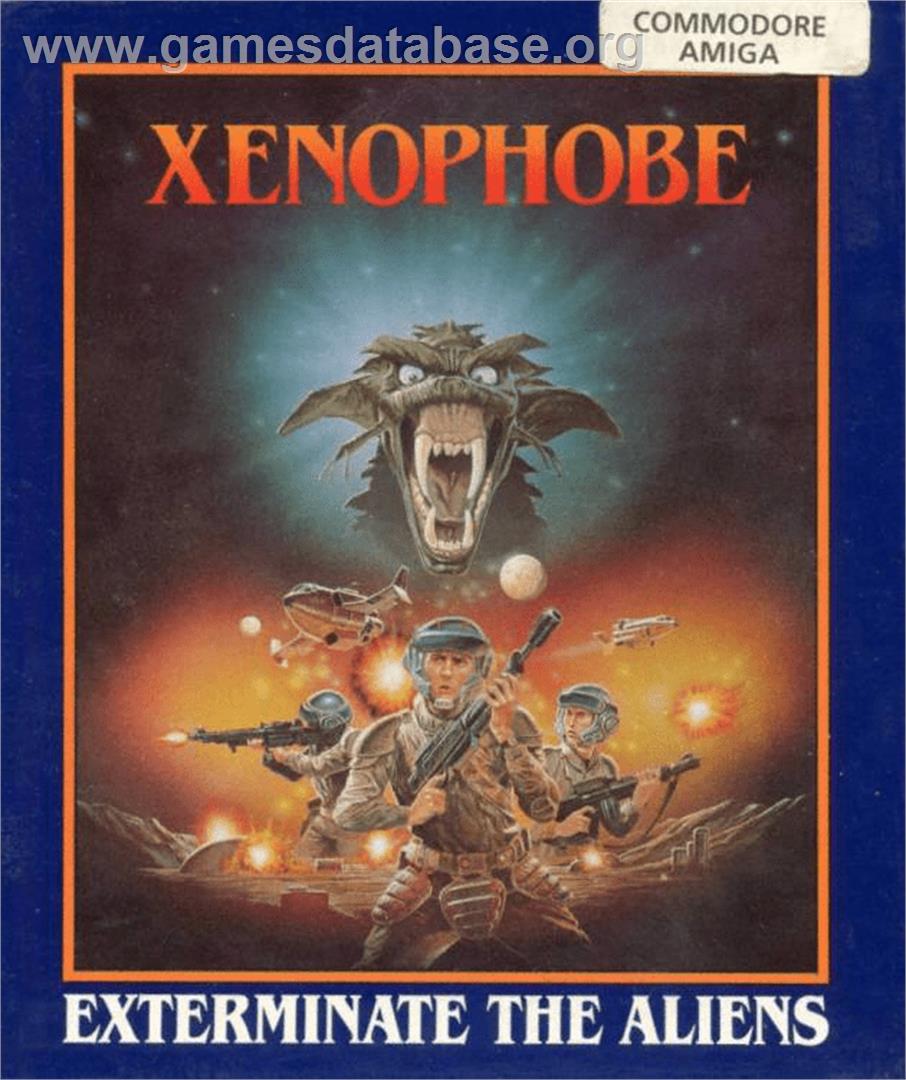 Xenophobe - Commodore Amiga - Artwork - Box