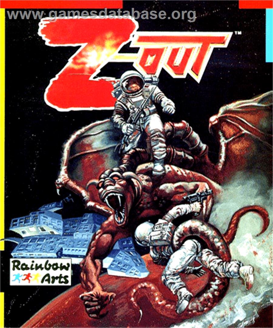 Z-Out - Commodore Amiga - Artwork - Box