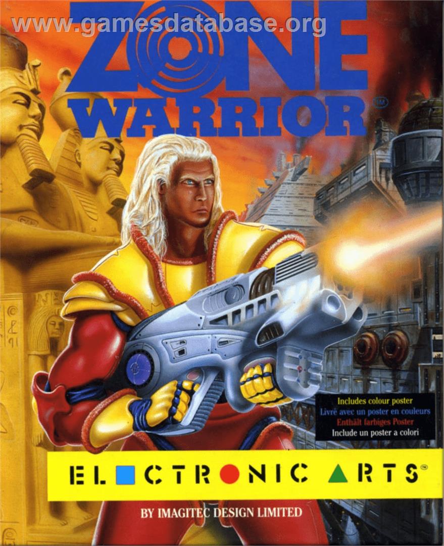 Zone Warrior - Commodore Amiga - Artwork - Box