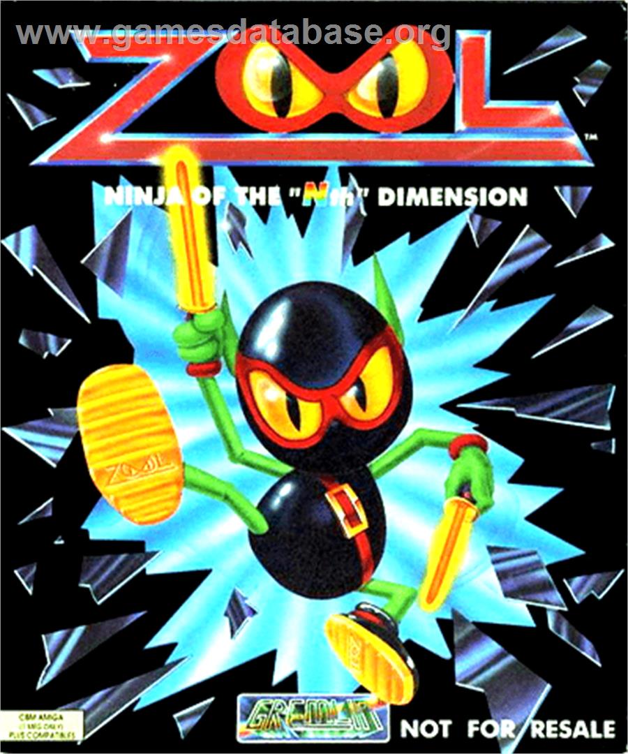 Zool - Commodore Amiga - Artwork - Box