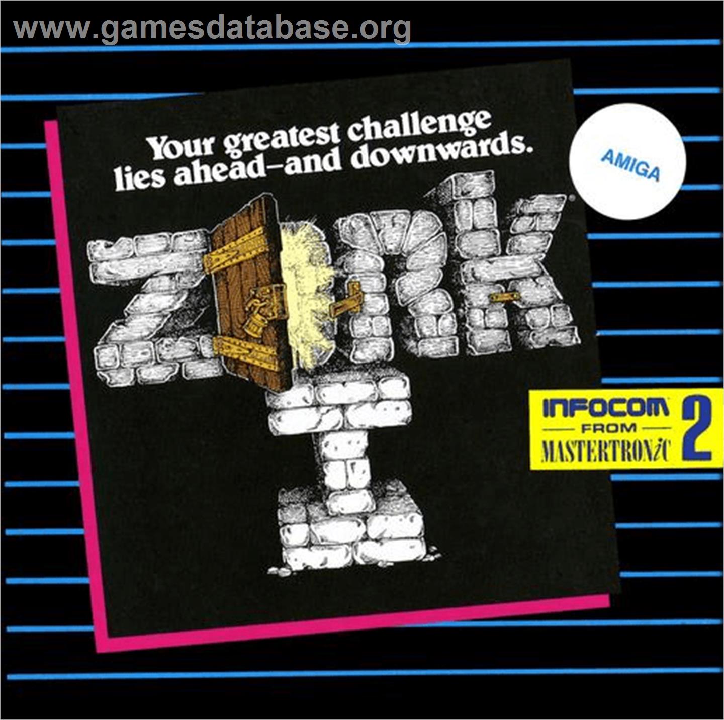 Zork I: The Great Underground Empire - Commodore Amiga - Artwork - Box