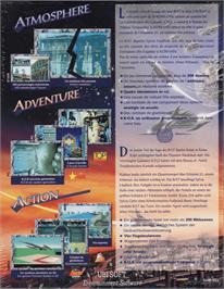 Box back cover for B.A.T. 2 on the Commodore Amiga.