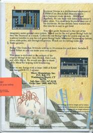 Box back cover for Boing! on the Commodore Amiga.