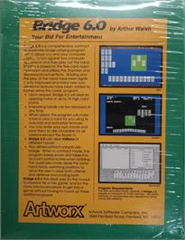 Box back cover for Bridge 6.0 on the Commodore Amiga.