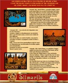 Box back cover for Colorado on the Commodore Amiga.