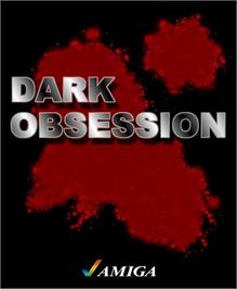 Box back cover for Dark Obsession on the Commodore Amiga.