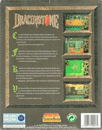 Box back cover for Dragonstone on the Commodore Amiga.