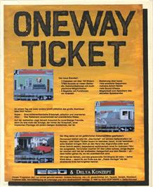 Box back cover for Fatal Heritage on the Commodore Amiga.