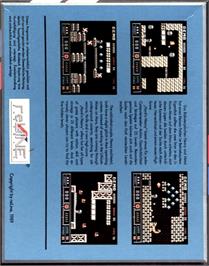 Box back cover for Hard 'n' Heavy on the Commodore Amiga.