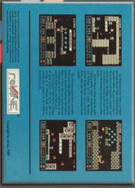 Box back cover for Hard 'n Heavy on the Commodore Amiga.