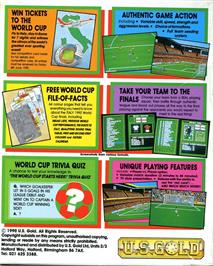 Box back cover for Italy 1990 on the Commodore Amiga.