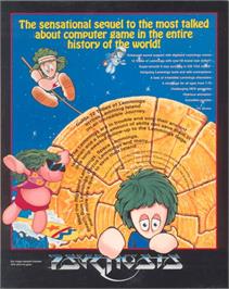 Box back cover for Lemmings 2: The Tribes on the Commodore Amiga.
