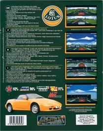 Box back cover for Lotus Turbo Challenge 2 on the Commodore Amiga.