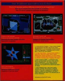 Box back cover for Magic Fly on the Commodore Amiga.