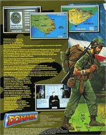 Box back cover for Nam 1965-1975 on the Commodore Amiga.