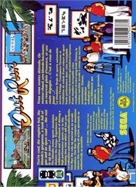 Box back cover for Out Run on the Commodore Amiga.