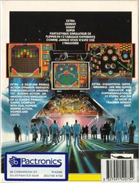 Box back cover for Pinball Magic on the Commodore Amiga.