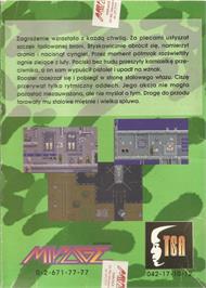 Box back cover for Rooster 2 on the Commodore Amiga.