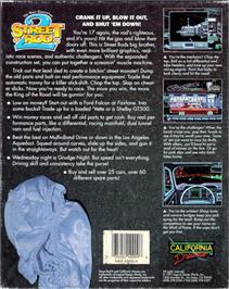 Box back cover for Street Rod 2 on the Commodore Amiga.