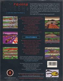 Box back cover for XTreme Racing on the Commodore Amiga.