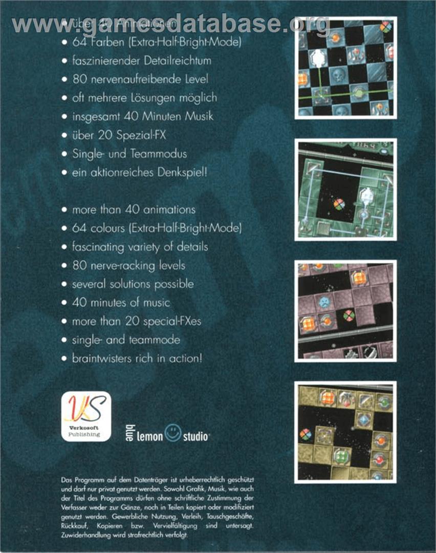 Beambender - Commodore Amiga - Artwork - Box Back