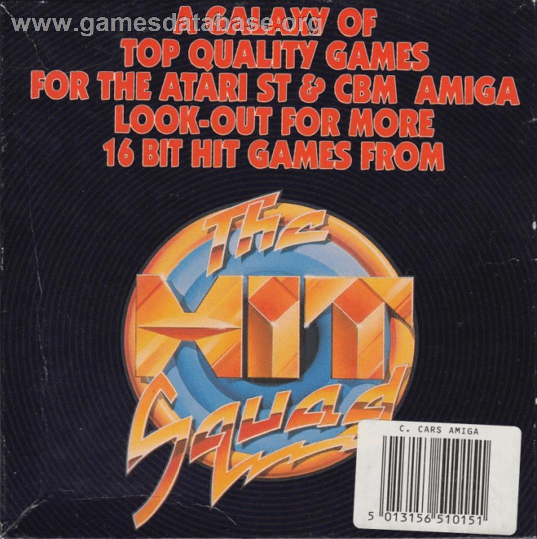 Crazy Cars - Commodore Amiga - Artwork - Box Back