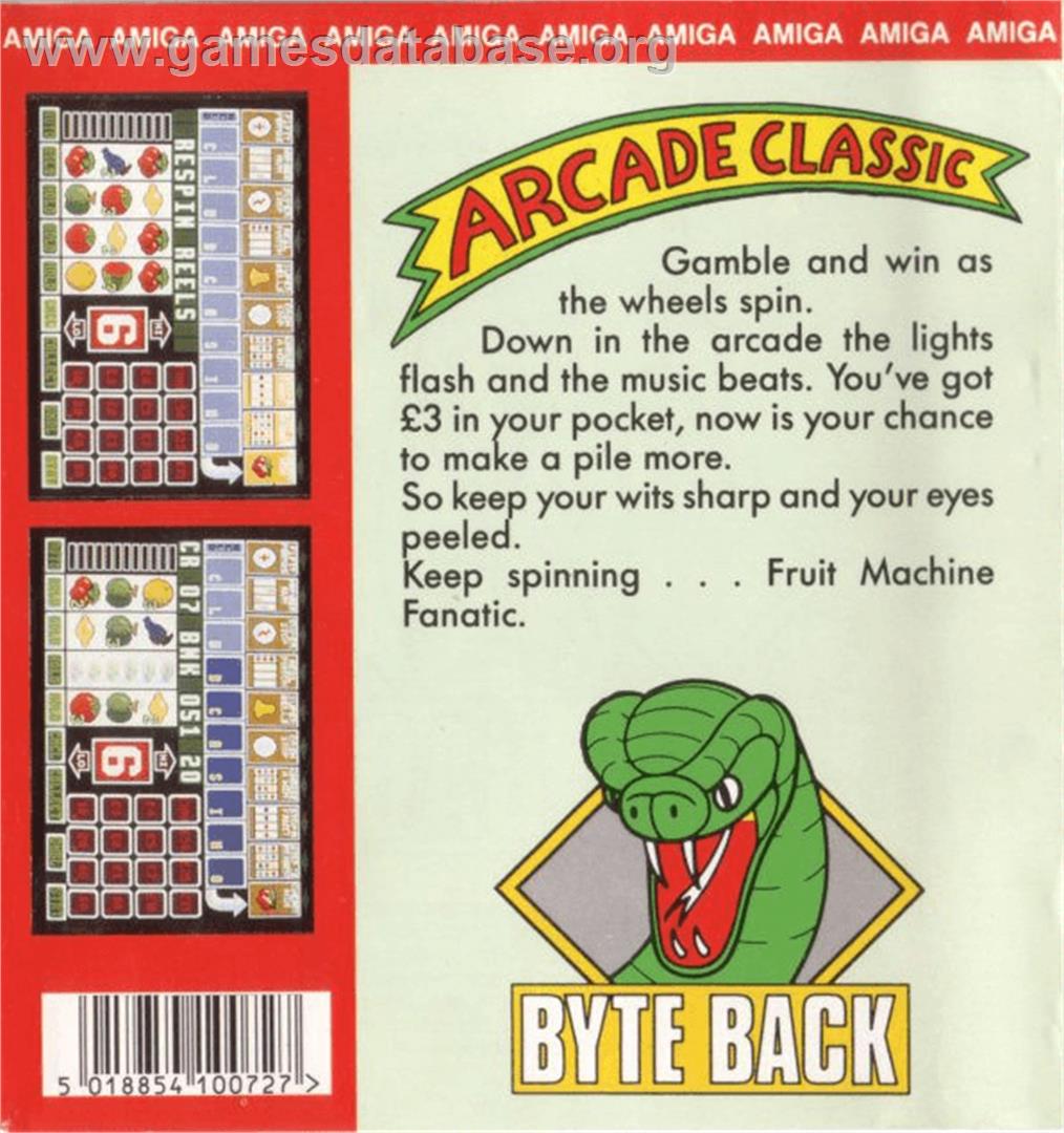Fruit Machine - Commodore Amiga - Artwork - Box Back