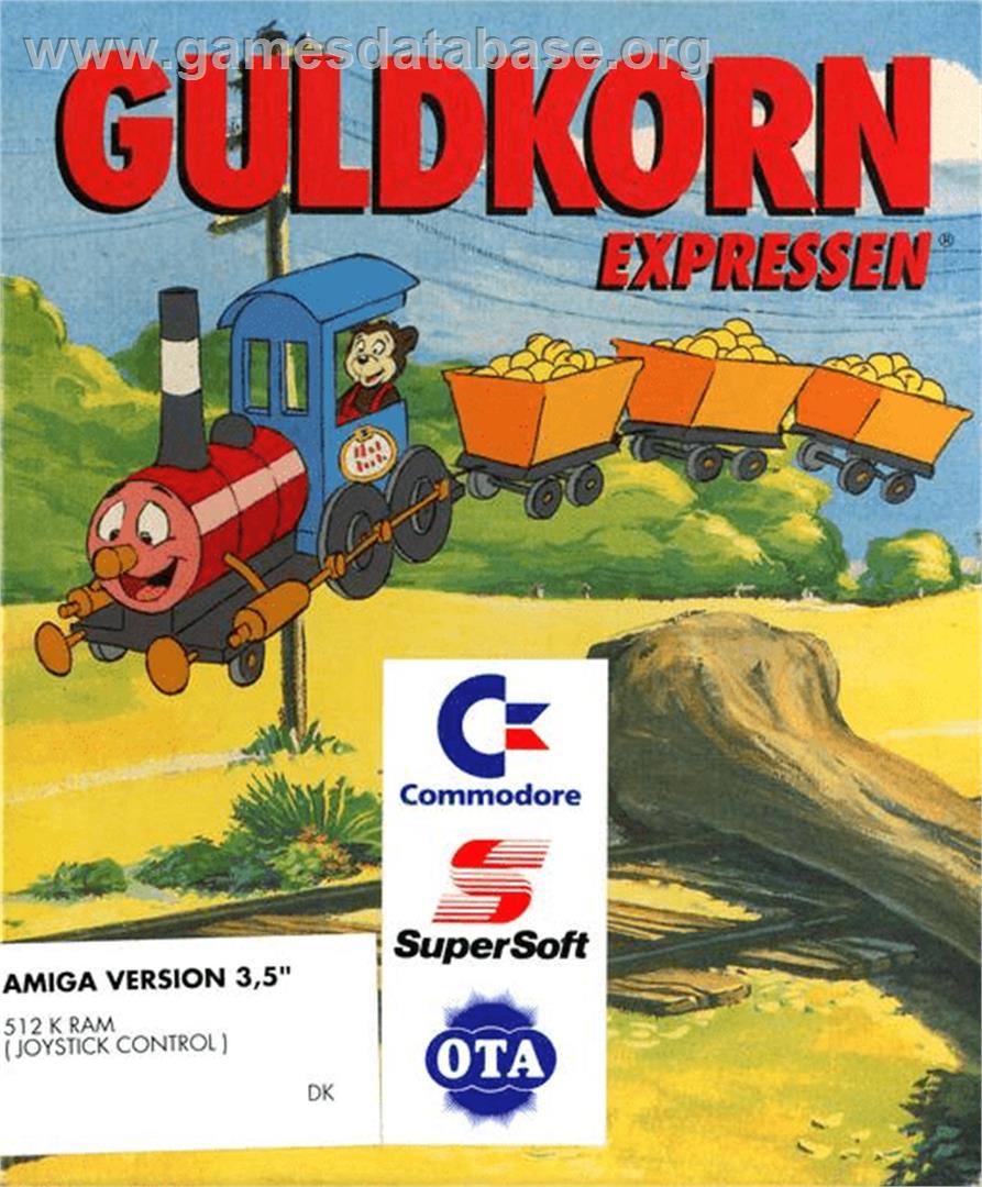 Guldkorn Expressen - Commodore Amiga - Artwork - Box Back