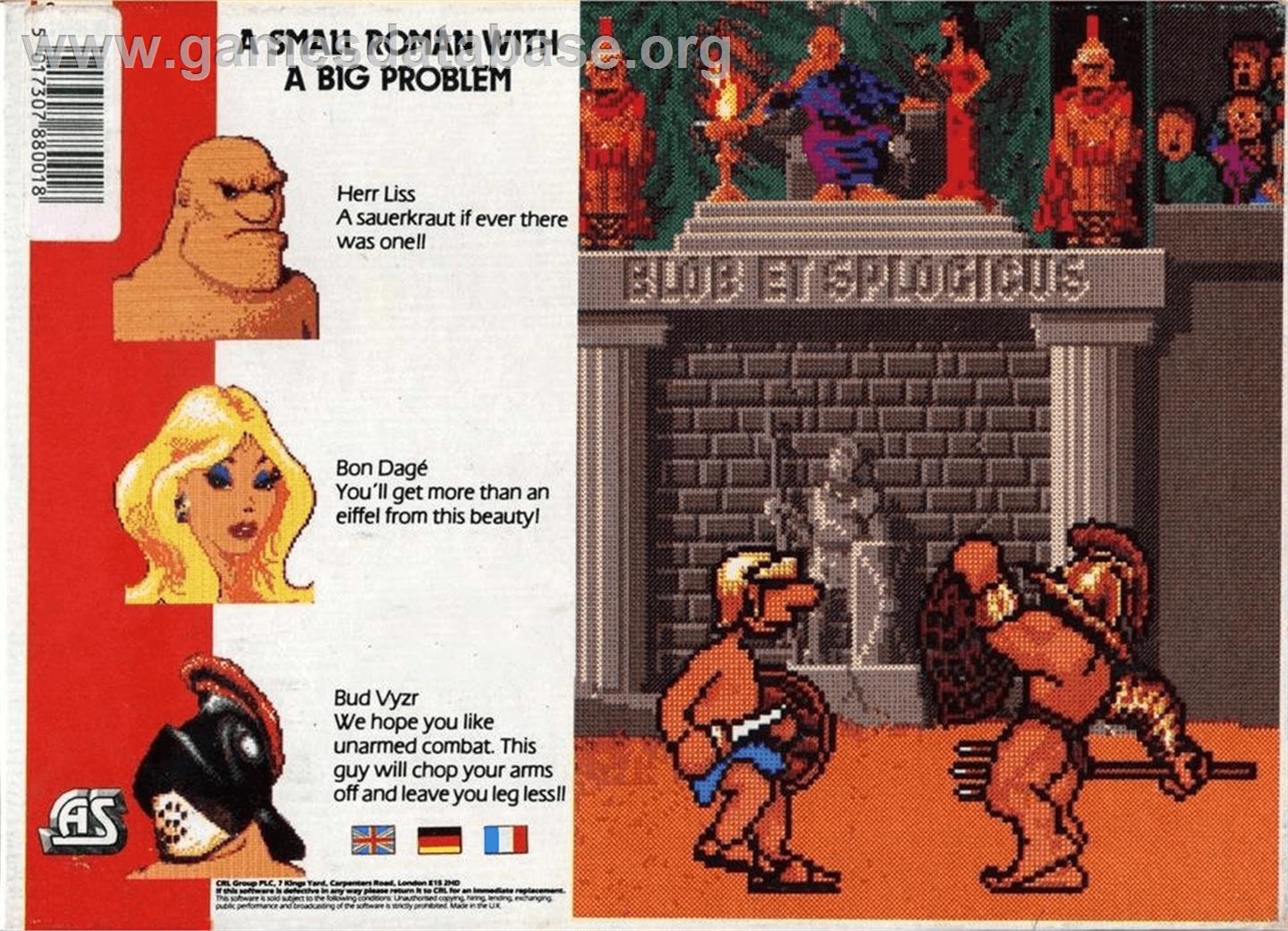 I Ludicrus - Commodore Amiga - Artwork - Box Back