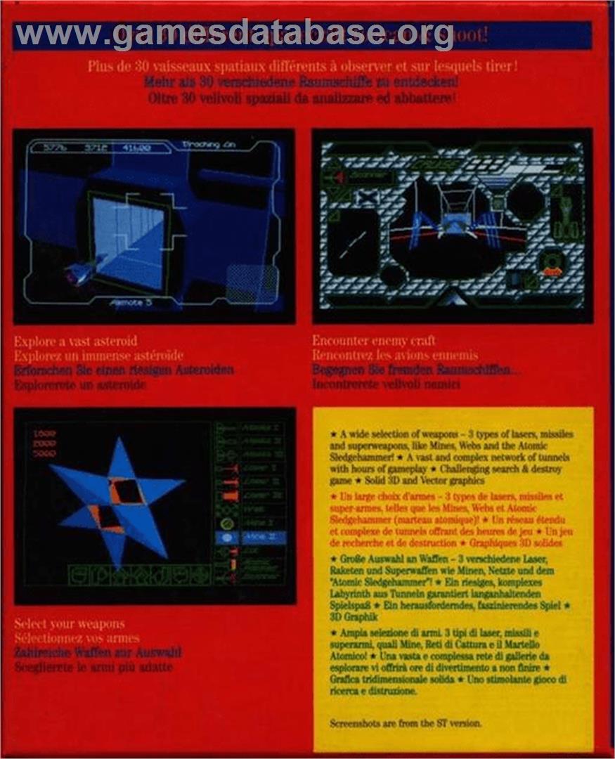 Magic Fly - Commodore Amiga - Artwork - Box Back