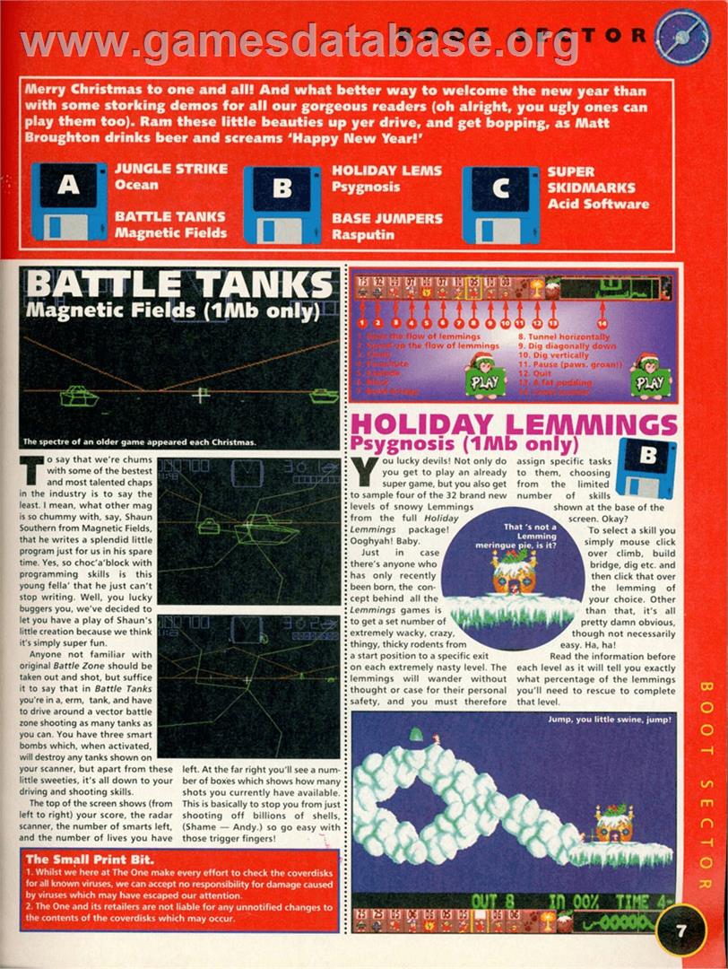 Mf Tanks - Commodore Amiga - Artwork - Box Back