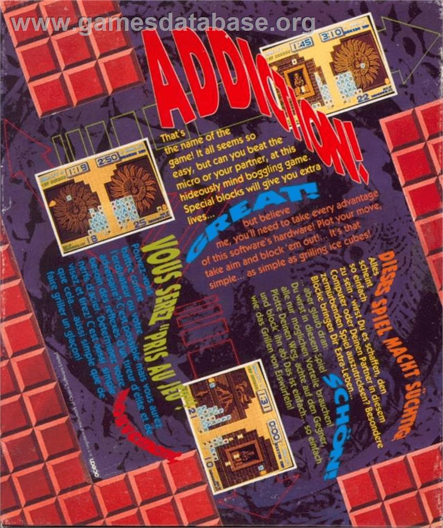 Plotting - Commodore Amiga - Artwork - Box Back