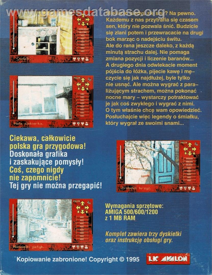 Sen - Commodore Amiga - Artwork - Box Back