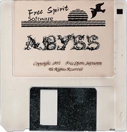 Cartridge artwork for Abyss on the Commodore Amiga.