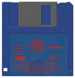 Cartridge artwork for After Burner (Activision) on the Commodore Amiga.