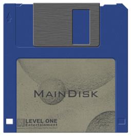 Cartridge artwork for Apano Sin on the Commodore Amiga.