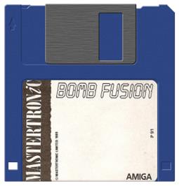 Cartridge artwork for Bomb Fusion on the Commodore Amiga.