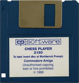 Cartridge artwork for Chess Player 2150 on the Commodore Amiga.