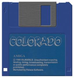Cartridge artwork for Colorado on the Commodore Amiga.