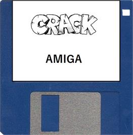 Cartridge artwork for Crack on the Commodore Amiga.