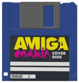 Cartridge artwork for Crazy Sue... Goes On on the Commodore Amiga.